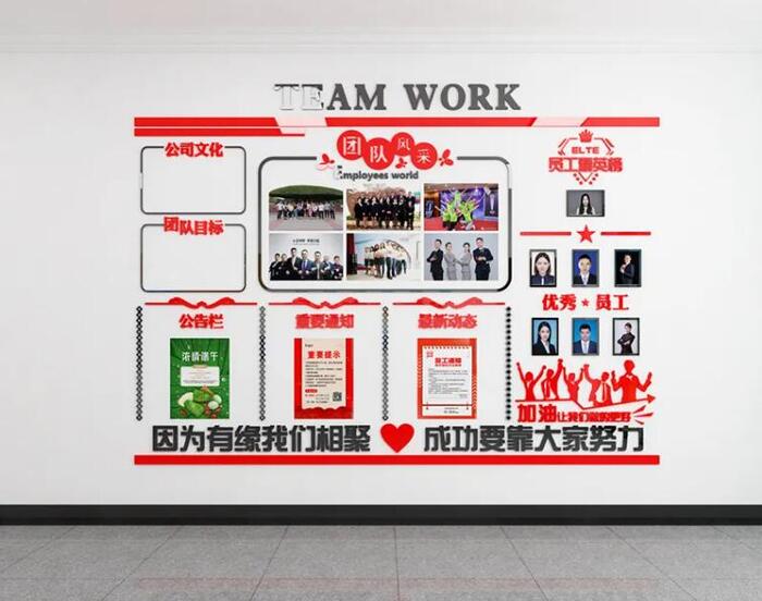 企业为什么要做企业团队员工风采文化墙？有什么好处